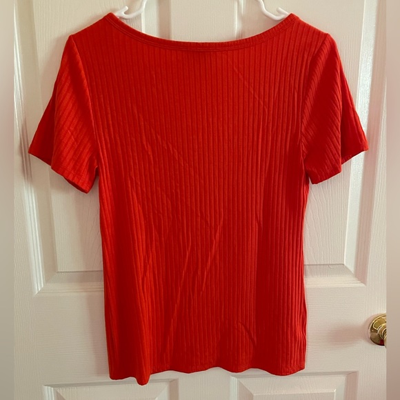 LOFT Ribbed Tee - Picture 3 of 3